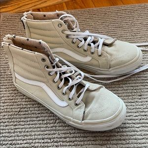High top Vans sneakers